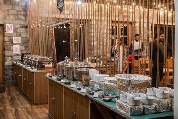 Breakfast buffet