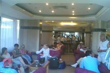 Lobby sitting area