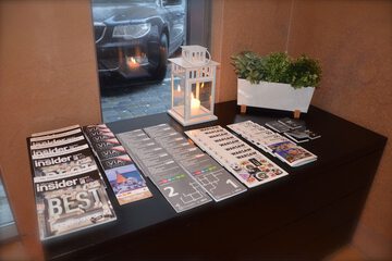 Lobby sitting area