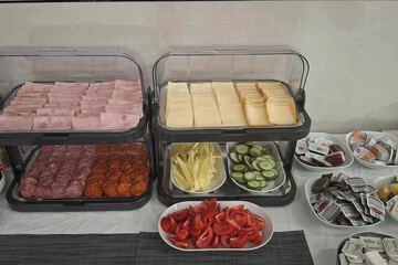 Breakfast buffet
