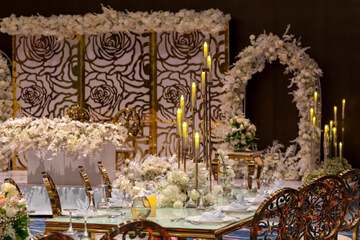 Indoor wedding
