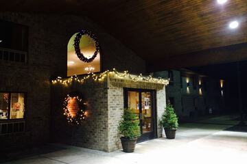 Front of property - evening/night