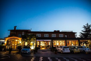 Front of property - evening/night