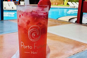 Poolside bar