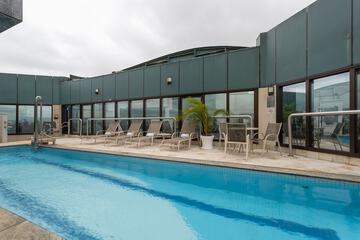 Rooftop pool
