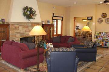 Lobby sitting area