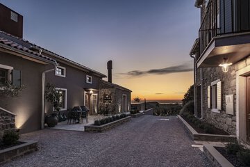 Front of property - evening/night