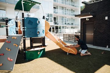 Children's play area - outdoor