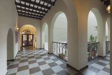 Interior entrance