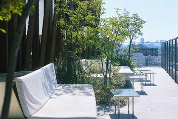 Rooftop pool