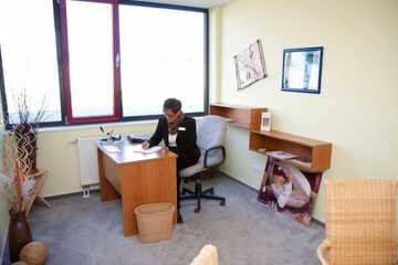 In-room business center