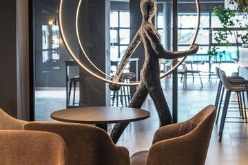 Lobby sitting area