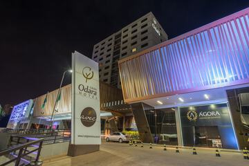 Front of property - evening/night