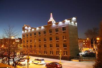 Front of property - evening/night