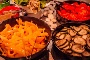 Breakfast buffet