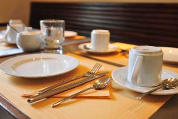 Breakfast area