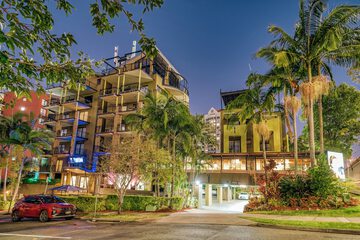 Front of property - evening/night