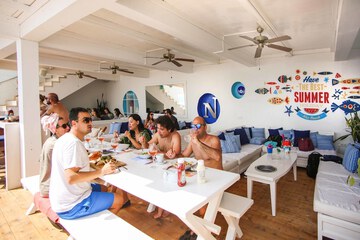 Poolside bar