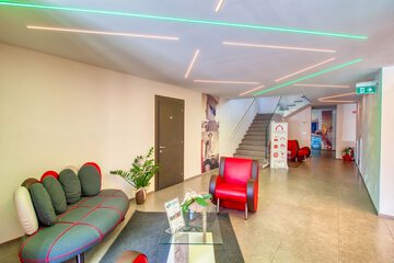 Lobby sitting area