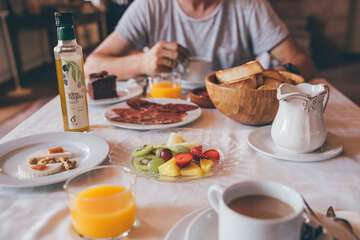 Breakfast buffet