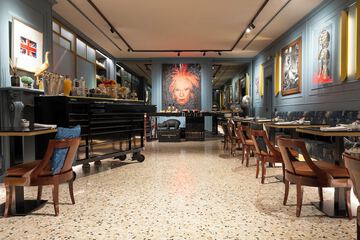 Breakfast area