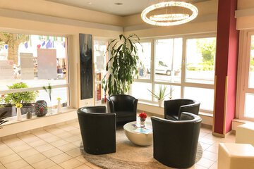 Lobby sitting area