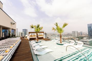 Rooftop pool