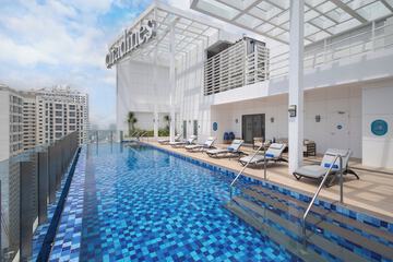 Rooftop pool