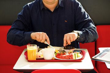 Breakfast area