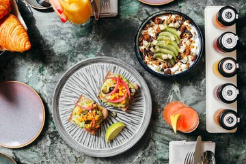 Breakfast area