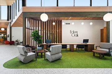 Lobby sitting area