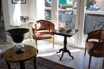 Lobby sitting area