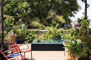 Rooftop pool