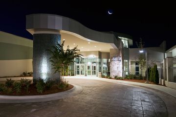 Front of property - evening/night