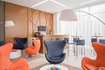 Lobby sitting area