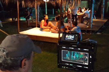 Poolside bar