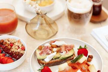 Breakfast buffet
