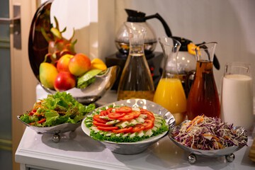 Breakfast buffet