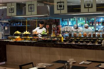Breakfast buffet