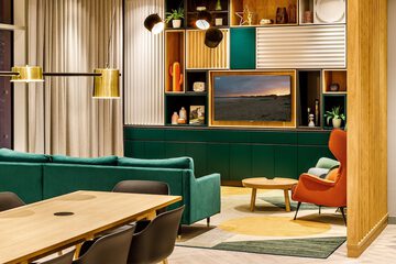 Lobby sitting area