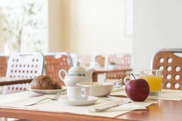 Breakfast area