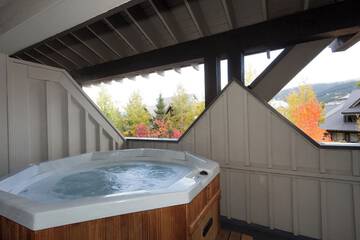 Private spa tub