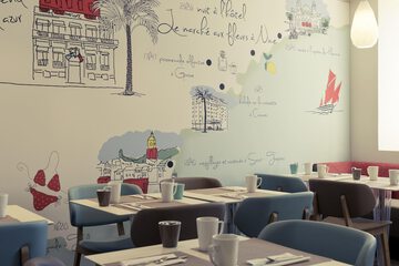 Breakfast area