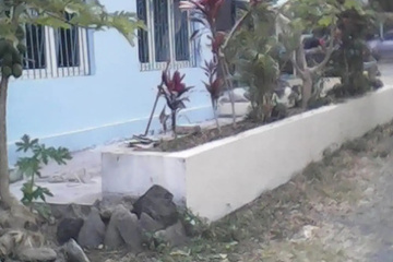 outside