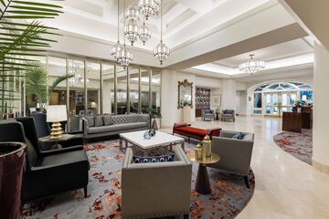 Lobby sitting area