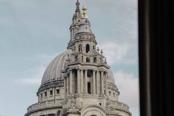 City view from prope