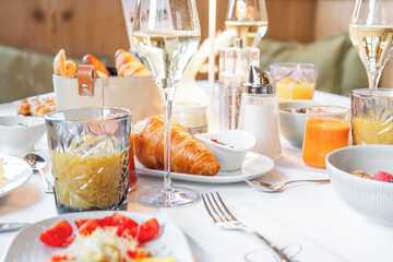 Breakfast buffet