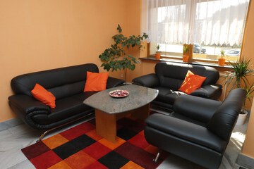Lobby sitting area
