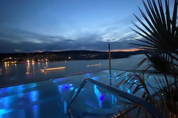 Rooftop pool