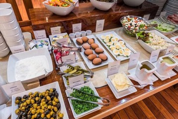 Breakfast buffet